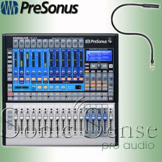 PreSonus 16.0.2 1602 StudioLive Digital Mixer 16 Channel Extended 