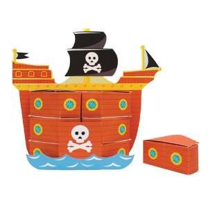   Pirate Ship Table Centerpiece â? Favor Boxes Toys & Games