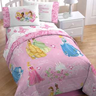 nEw DISNEYS PRINCESSES Tiana Twin Comforter BEDDING SET  