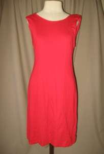 FRENCH CONNECTION Red Low Back Dress w/exposed zipper 8  