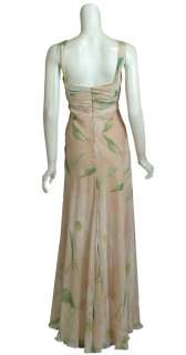 Heavenly CARMEN MARC VALVO Silk Eve Gown Dress 12 NEW  