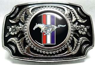 FORD MUSTANG BELT BUCKLE MENS WESTERN STYLE Made in the USA  