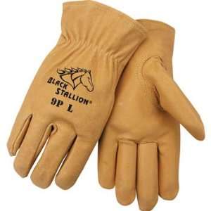  Black Stallion 9P Quality Pigskin Driving Gloves   X Large 