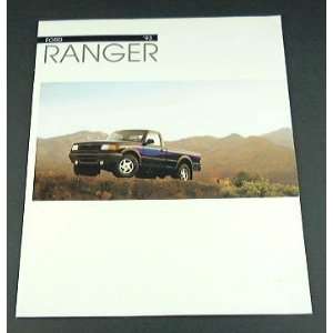  1993 93 Ford RANGER Pickup Truck BROCHURE XL XLT STX 