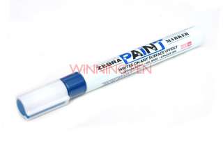 Zebra Japan Oil Base Paint Marker Medium Point Blue  