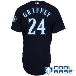 Ken Griffey Jr. Seattle Mariners Alternate Official Cool Base Player Jersey  - Cream - Bluefink