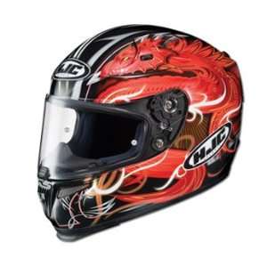  HJC RPS 10 Mugello MC 1 Full Face Helmet (XS) Automotive
