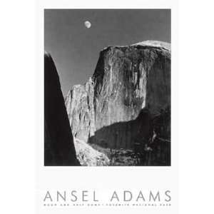  Ansel Adams   Moon And Half Dome