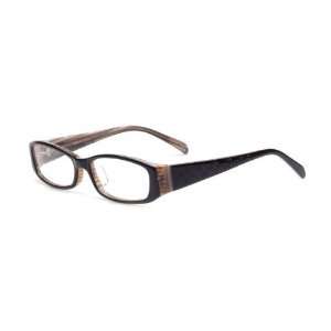  80303 prescription eyeglasses (Black/Brown) Health 