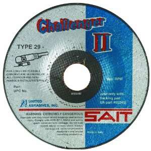  United Abrasives/SAIT 27502 CH II 4 1/2 by 1/8 by 7/8 100X 