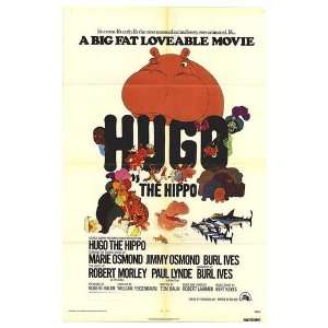  Hugo The Hippo Original Movie Poster, 27 x 41 (1975 