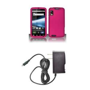 Motorola Atrix 4G (AT&T) Premium Combo Pack   Rose Pink Hard 