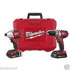 milwaukee 2691 22 18 volt compact drill and impact driver combo kit 