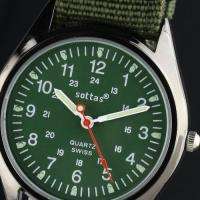 ESS Army Military Mens Watch Analog Quartz Wrist Watch Compass 