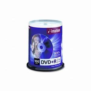 DVD+R Discs 4.7GB 16x Spindle Silver 100/Pack Permanent Recording High 