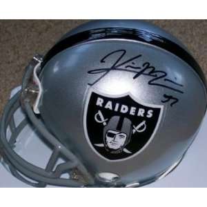  Kirk Morrison Autographed Mini Helmet