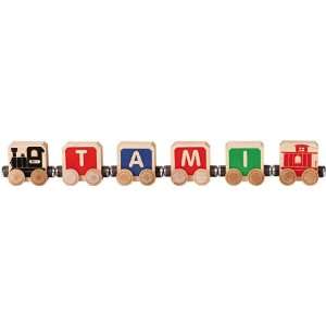  TimberToot 4 letter name with Engine & Caboose Toys 