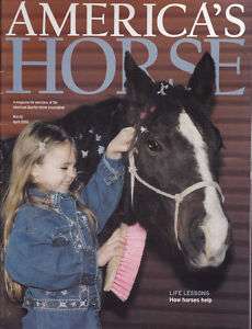   Horse Quarter Horse Spring 2000 MAGAZINE Cowgirls, Horse in the House