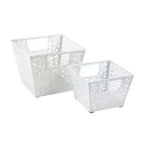  The Container Store Brocade Bin