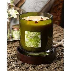  Tommy Bahama 3 Wick Poured Jar Candle with Wooden Lid 