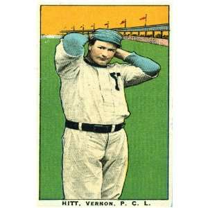 11x 14 Poster. Hitt, Vernon C. P. L. Baseball, Sport Poster. Decor 