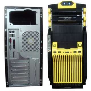 NEW ATX MICRO ATX TOWER Computer Case Yellow/Black 897803002382  