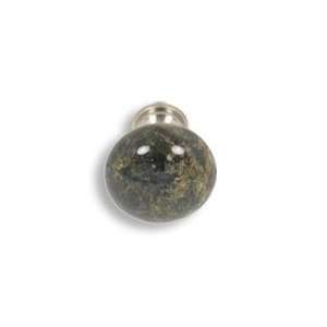  #20 CKP Brand Granite Knob Verde Ubatuba, Brushed Nickel 