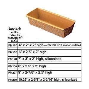  Rectangular mold 6 x 2 1/2 x 2 H. Pack of 12