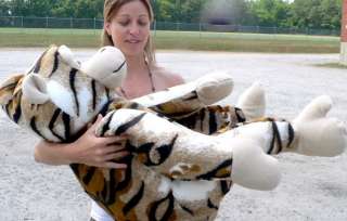 Giant 40 Stuffed Monkey with Tiger Stripes Made in USA  