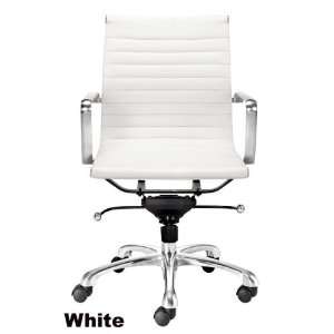  ModZ Contemporary Swivel Office Chair White   Chair Color 