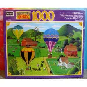  Hometown America Balloon Ride jigsaw puzzle Toys & Games