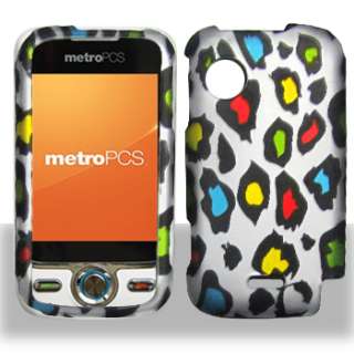   LEOPARD FACEPLATE PROTECTOR CASE COVER for Huawei M735 MetroPCS  