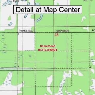   Map   Homestead, Florida (Folded/Waterproof)