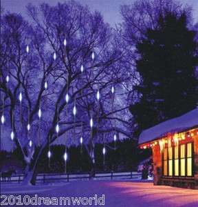 80CM LED Snowfall Meteor Lights Christmas Xmas 10 Tubes *DHL/EMS/UPS 