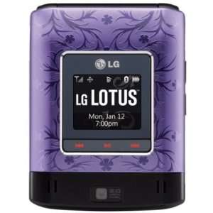  LG Lotus Purple Sprint Clean Clear ESN QWERTY Cell Phones 