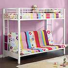 Metal Kids Twin over Double/Full Futon Bunk Bed Frame Powder Coated 