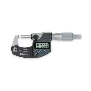 Digital Micrometer,0 1 In,ratchet   MITUTOYO  Industrial 