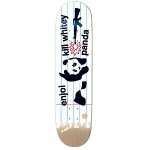  Enjoi Kill Whitey Panda Skateboard Deck   7.7 Inch Sports 