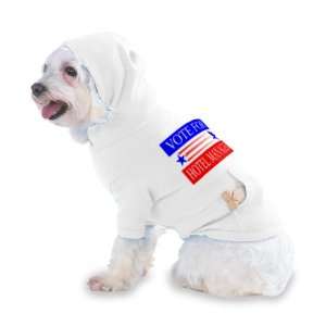 VOTE FOR HOTEL MANAGER Hooded (Hoody) T Shirt with pocket for your Dog 