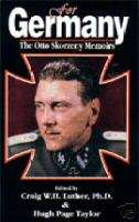 FOR GERMANY THE OTTO SKORZENY MEMOIRS  