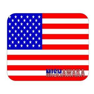  US Flag   Mishawaka, Indiana (IN) Mouse Pad Everything 