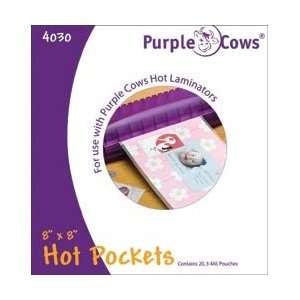  Hot Pockets Laminating Pouches 20/Pkg 8X8 For PC3020