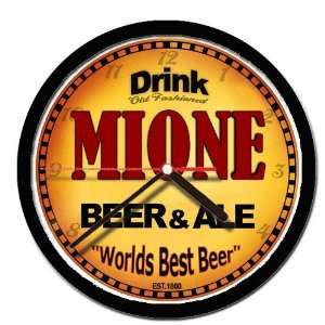  MIONE beer and ale cerveza wall clock 