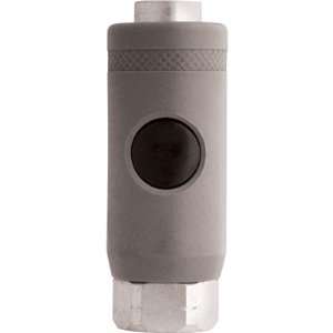  Milton A Style Safety Coupler   Push Button, 1/4in. FNPT 