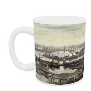  The Millennium Dome from Canary Wharf (oil on canvas) by 