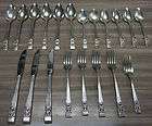 Oneida Coronation Silverplate Fork Spoon Lot 9 pieces  