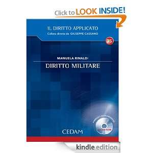 Diritto militare (Italian Edition) Rinaldi Manuela  