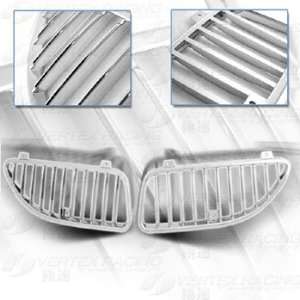  99 04 PONTIAC GRAND AM ABS Vertical Front Grille   Chrome 