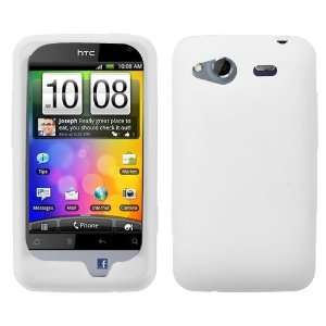  Solid Skin Cover (White) for HTC Salsa Cell Phones & Accessories