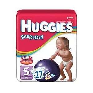  Huggies Snug & Dry Diapers Step 5 4X27 Baby